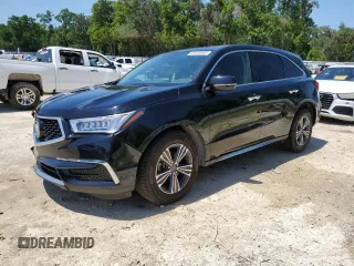 2018 Acura MDX with VIN 5J8YD4H33JL005210, listed as a Copart auction lot 52928995 with 145,896 mi miles and Salvage Title. Bid and sale history available at carsss.com. Image 1.