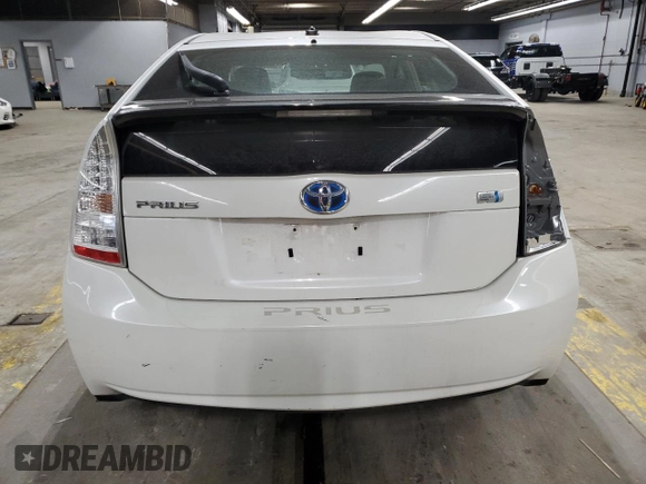 2010 Toyota Prius II with VIN JTDKN3DU7A0119562, listed as a Copart auction lot 55498575 with 121,316 mi miles and Clean Title. Bid and sale history available at carsss.com. Image 6.