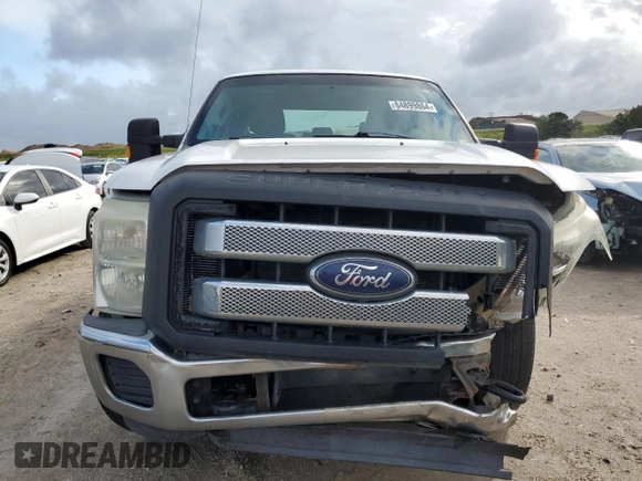 2012 Ford F-250 XL with VIN 1FT7W2A66CEC72524, listed as a Copart auction lot 84899864 with 155,063 mi miles and Salvage title. Bid and sale history available at DreamBid. Image 5.