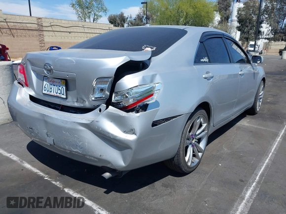 2011 Toyota Camry LE with VIN 4T4BF3EK9BR211861, listed as a IAAI auction lot 42057138 with 129,534 mi miles. Bid and sale history available at carsss.com. Image 4.
