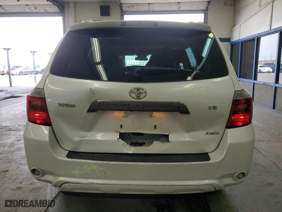 2009 Toyota Highlander Sport with VIN JTEES43A492118531, listed as a Copart auction lot 52783115 with 179,710 mi miles and Salvage Title. Bid and sale history available at carsss.com. Image 6.