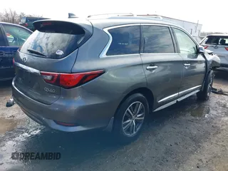 2019 Infiniti QX60 Luxe with VIN 5N1DL0MM5KC529818, listed as a IAAI auction lot 41785839 with 109,012 mi miles and . Bid and sale history available at DreamBid. Image 4.