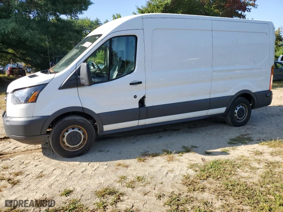 2017 Ford Transit Van with VIN 1FTYR2CMXHKB24537, listed as a Copart auction lot 64658064 with NaN miles and Salvage Title. Bid and sale history available at carsss.com. Image 1.
