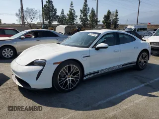 2021 Porsche Taycan z VIN WP0AA2Y15MSA17464, wystawiony jako Copart lot #52412815 z przebiegiem 27 136 mil mil oraz Szkody całkowita. Historia ofert i sprzedaży dostępna na DreamBid. Obrazek 1.
