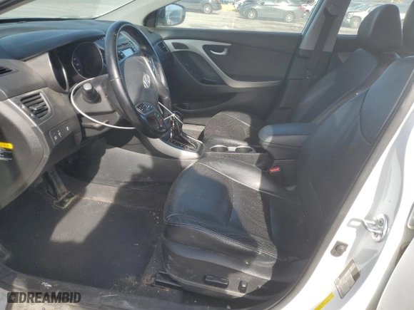 2015 Hyundai Elantra Limited with VIN 5NPDH4AE6FH579504, listed as a Copart auction lot 43042535 with 71,604 mi miles and Salvage Title. Bid and sale history available at carsss.com. Image 7.