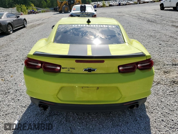 2020 Chevrolet Camaro 1LT with VIN 1G1FB1RS7L0107512, listed as a Copart auction lot 58134225 with Not provided miles and Salvage title. Bid and sale history available at DreamBid. Image 6.