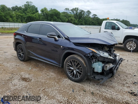 2018 Lexus RX 350 with VIN 2T2ZZMCA8JC109110, listed as a Copart auction lot 56314985 with 155,008 mi miles and Non repairable. Bid and sale history available at DreamBid. Image 4.