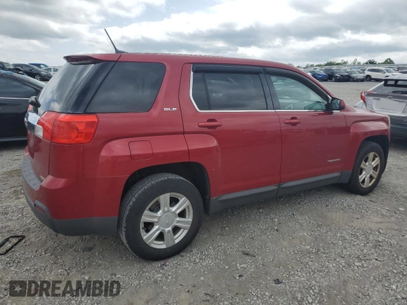 2014 GMC Terrain SLE with VIN 2GKALMEK0E6371255, listed as a Copart auction lot 56955595 with 135,475 mi miles and Salvage title. Bid and sale history available at DreamBid. Image 3.