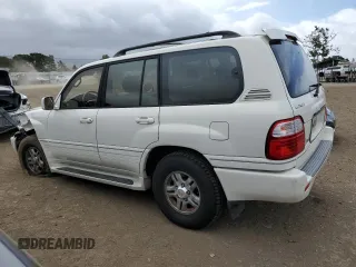 2002 Lexus LX 470 z VIN JTJHT00W423522126, wystawiony jako Copart lot #56582855 z przebiegiem 280 679 mil mil oraz Szkoda całkowita • Salvage title. Historia ofert i sprzedaży dostępna na DreamBid. Obrazek 2.