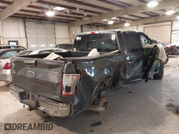 2016 Ford F-150 XLT with VIN 1FTEW1EFXGFA42559, listed as a IAAI auction lot 41619813 with 1 mi miles. Bid and sale history available at carsss.com. Image 4.