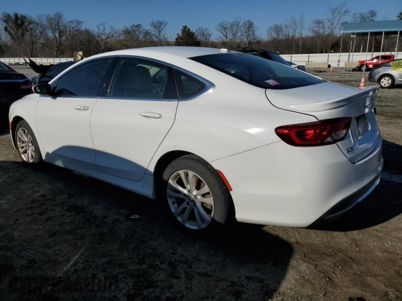 2015 Chrysler 200 Limited with VIN 1C3CCCAB0FN553236, listed as a Copart auction lot 43206245 with 138,533 mi miles and Salvage Title. Bid and sale history available at carsss.com. Image 2.