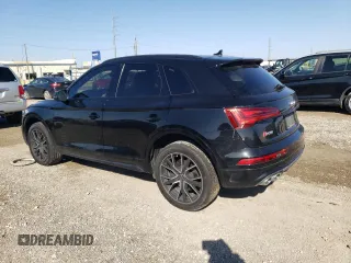 2021 Audi SQ5 Premium Plus with VIN WA1B4AFY7M2040788, listed as a Copart auction lot 84320614 with 38,406 mi miles and Salvage Title. Bid and sale history available at DreamBid. Image 2.