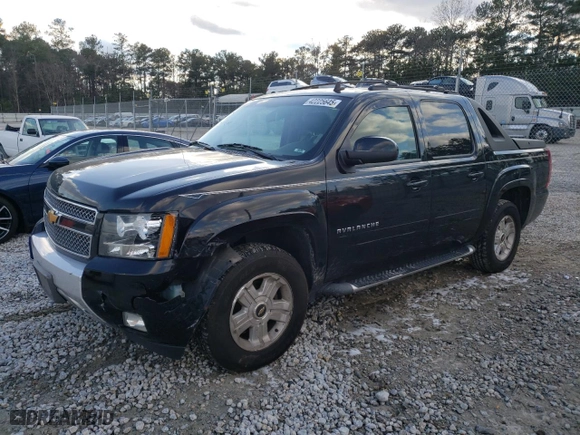 2012 Chevrolet Avalanche LT with VIN 3GNTKFE76CG188675, listed as a Copart auction lot 42225645 with 161,382 mi miles and Salvage Title. Bid and sale history available at carsss.com. Image 1.