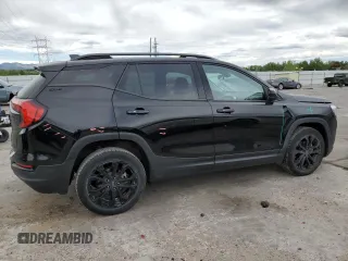 2021 GMC Terrain SLE with VIN 3GKALTEV6ML383540, listed as a Copart auction lot 57163085 with 47,280 mi miles and Salvage title. Bid and sale history available at DreamBid. Image 3.
