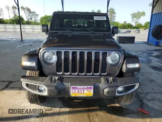 2022 Jeep Gladiator Texas Trail with VIN 1C6HJTAG5NL121505, listed as a Copart auction lot 57037625 with 55,091 mi miles and Salvage title. Bid and sale history available at DreamBid. Image 5.