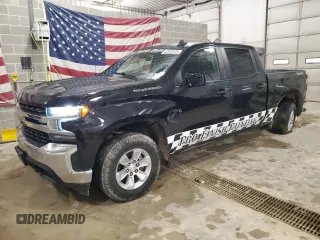 2019 Chevrolet Silverado 1500 LT with VIN 1GCUYDED7KZ315471, listed as a Copart auction lot 43940435 with 168,621 mi miles and Salvage Title. Bid and sale history available at carsss.com. Image 1.