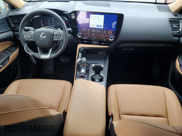 2023 Lexus NX with VIN 2T2GKCEZ6PC009668, listed as a Copart auction lot 44822605 with 7,046 mi miles and Salvage Title. Bid and sale history available at carsss.com. Image 8.