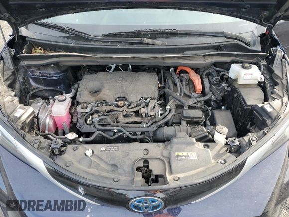 2021 Toyota Sienna XSE with VIN 5TDDSKFC6MS018241, listed as a Copart auction lot 89412525 with 34,294 mi miles and Salvage Title. Bid and sale history available at carsss.com. Image 12.