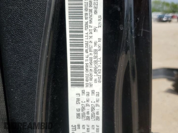 2011 Jeep Wrangler Unlimited Rubicon with VIN 1J4BA6H16BL561658, listed as a Copart auction lot 58379755 with 103,587 mi miles and Salvage title. Bid and sale history available at DreamBid. Image 12.
