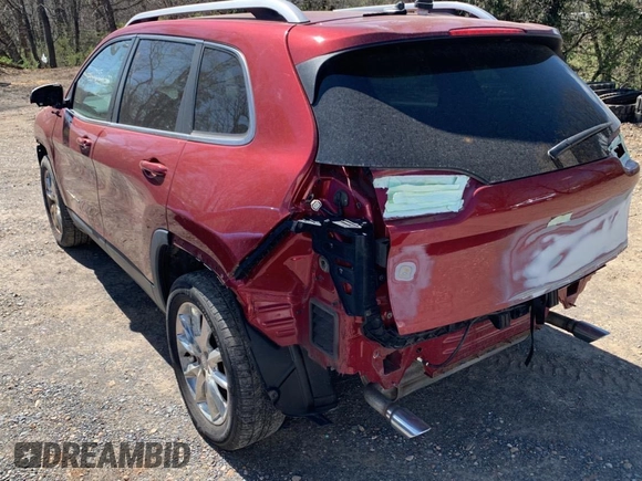 2014 Jeep Cherokee Limited with VIN 1C4PJMDS5EW215733, listed as a Copart auction lot 67032285 with 191,919 mi miles and Clean title. Bid and sale history available at DreamBid. Image 3.