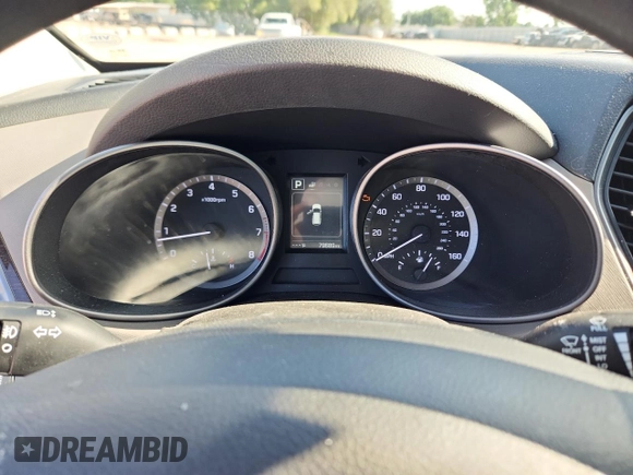 2018 Hyundai Santa Fe 2.4L with VIN 5NMZU3LB0JH065524, listed as a Copart auction lot 61853205 with 79,685 mi miles and Salvage title. Bid and sale history available at DreamBid. Image 9.