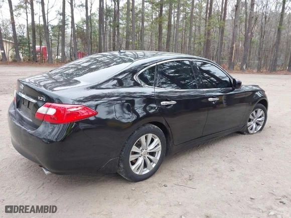 2011 Infiniti M37 with VIN JN1BY1AR4BM374744, listed as a IAAI auction lot 41502845 with 206,738 mi miles. Bid and sale history available at carsss.com. Image 4.