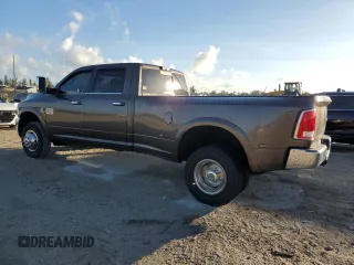 2018 Ram 3500 Laramie Longhorn z VIN 3C63RRKLXJG239218, wystawiony jako Copart lot #79291804 z przebiegiem 149 384 mil mil oraz Szkoda całkowita • Salvage title. Historia ofert i sprzedaży dostępna na DreamBid. Obrazek 2.