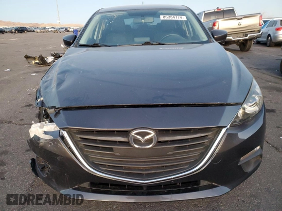 2016 Mazda 3 i Sport with VIN JM1BM1J71G1310869, listed as a Copart auction lot 86384774 with 98,893 mi miles and Salvage Title. Bid and sale history available at DreamBid. Image 5.
