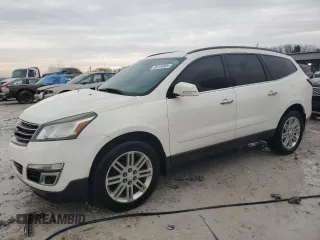 2014 Chevrolet Traverse LT with VIN 1GNKRGKD4EJ278559, listed as a Copart auction lot 86104984 with 140,717 mi miles and Clean Title. Bid and sale history available at carsss.com. Image 1.