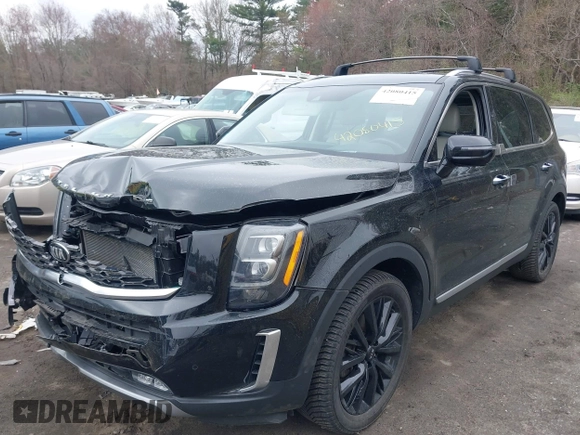 2020 Kia Telluride SX with VIN 5XYP5DHC5LG079332, listed as a IAAI auction lot 42080415 with 60,695 mi miles and . Bid and sale history available at carsss.com. Image 17.
