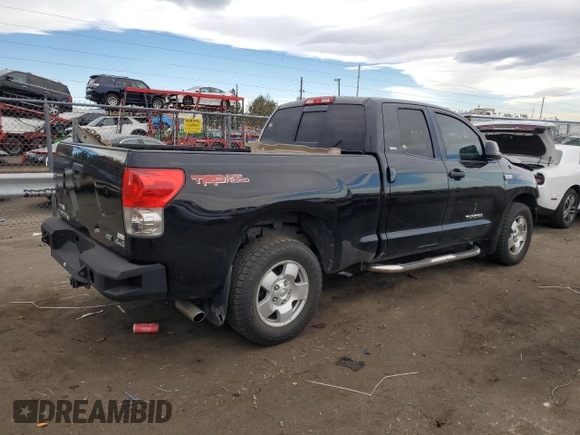 2009 Toyota Tundra 4WD Truck with VIN 5TFBW54139X091759, listed as a Copart auction lot 81697254 with 142,707 mi miles and Salvage Title. Bid and sale history available at carsss.com. Image 3.