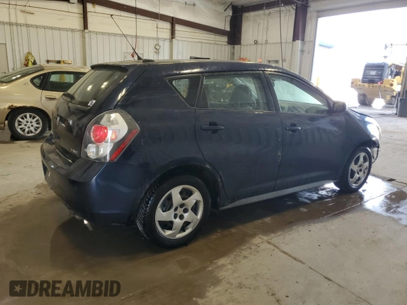 2009 Pontiac Vibe 1SA with VIN 5Y2SP67829Z465925, listed as a Copart auction lot 63113905 with 181,862 mi miles and Non repairable. Bid and sale history available at DreamBid. Image 3.