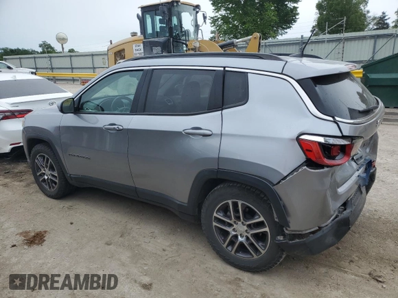 2019 Jeep Compass Latitude with VIN 3C4NJCBB1KT636757, listed as a Copart auction lot 56056115 with 81,847 mi miles and Salvage title. Bid and sale history available at DreamBid. Image 2.