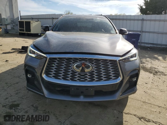 2023 Infiniti QX55 Essential with VIN 3PCAJ5KR9PF102225, listed as a Copart auction lot 53960505 with 40,156 mi miles and Salvage title. Bid and sale history available at DreamBid. Image 5.
