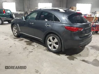 2010 Infiniti FX with VIN JN8AS1MW7AM853691, listed as a IAAI auction lot 41952368 with 198,659 mi miles. Bid and sale history available at carsss.com. Image 3.