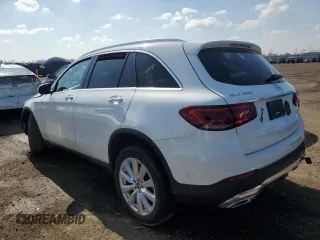 2020 Mercedes-Benz GLC with VIN W1N0G8EB6LF797451, listed as a Copart auction lot 52177575 with 22,831 mi miles and Salvage Title. Bid and sale history available at carsss.com. Image 2.