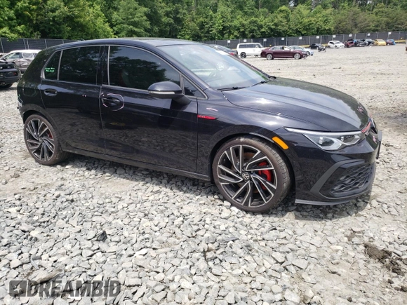 2022 Volkswagen GTI Autobahn with VIN WVW587CD9NW216858, listed as a Copart auction lot 56060284 with 19,931 mi miles and . Bid and sale history available at DreamBid. Image 4.