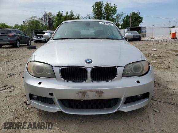 2009 BMW 1 Series 128i with VIN WBAUP73579VK74936, listed as a Copart auction lot 54558905 with 128,563 mi miles and Clean Title. Bid and sale history available at carsss.com. Image 5.