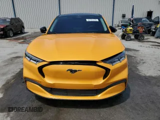 2023 Ford Mustang Mach-E Premium with VIN 3FMTK3SS4PMA03235, listed as a Copart auction lot 52701235 with 24,854 mi miles and Salvage Title. Bid and sale history available at DreamBid. Image 5.