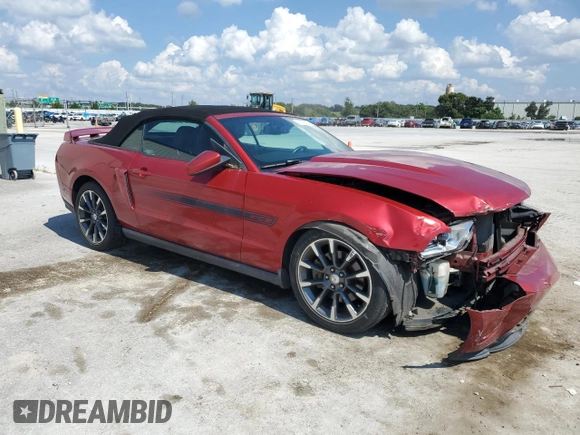 2011 Ford Mustang GT with VIN 1ZVBP8FF8B5101921, listed as a Copart auction lot 73778134 with 180,817 mi miles and Salvage Title. Bid and sale history available at DreamBid. Image 4.