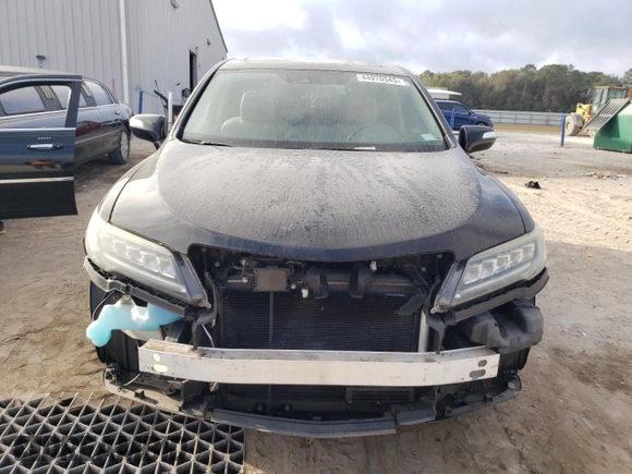 2016 Acura RDX Advance with VIN 5J8TB3H79GL009557, listed as a Copart auction lot 44970545 with 57,306 mi miles and Salvage title. Bid and sale history available at DreamBid. Image 5.