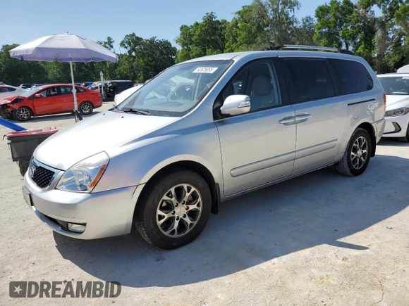 2014 Kia Sedona LX with VIN KNDMG4C7XE6548508, listed as a Copart auction lot 52625095 with 93,197 mi miles and Clean Title. Bid and sale history available at carsss.com. Image 1.
