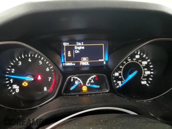 2016 Ford Focus SE with VIN 1FADP3F23GL405453, listed as a Copart auction lot 46653285 with 119,868 mi miles and Salvage Title. Bid and sale history available at carsss.com. Image 9.