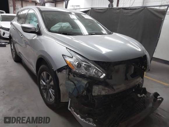 2016 Nissan Murano S with VIN 5N1AZ2MG2GN110635, listed as a IAAI auction lot 42061480 with 161,294 mi miles and . Bid and sale history available at carsss.com. Image 1.