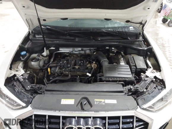 2021 Audi Q3 S line Premium Plus with VIN WA1EECF31M1060356, listed as a IAAI auction lot 42242850 with 83,380 mi miles and . Bid and sale history available at DreamBid. Image 10.