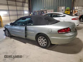2006 Chrysler Sebring Limited with VIN 1C3EL65R26N109146, listed as a Copart auction lot 81104554 with 97,435 mi miles and Salvage Title. Bid and sale history available at DreamBid. Image 2.