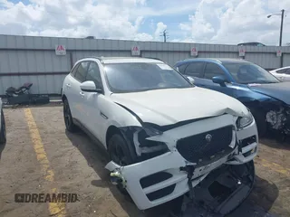2018 Jaguar F-Pace 20d Premium z VIN SADCJ2FN8JA256556, wystawiony jako IAAI lot #41968224 z przebiegiem 106 772 mil mil oraz . Historia ofert i sprzedaży dostępna na DreamBid. Obrazek 1.