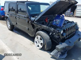 2023 Jeep Wrangler Willys with VIN 1C4HJXDG5PW615358, listed as a IAAI auction lot 42383749 with 31,988 mi miles and . Bid and sale history available at DreamBid. Image 6.