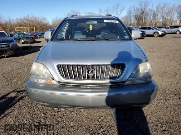 2000 Lexus RX 300 with VIN JT6HF10U5Y0162025, listed as a Copart auction lot 79599934 with 140,298 mi miles and Salvage Title. Bid and sale history available at carsss.com. Image 5.