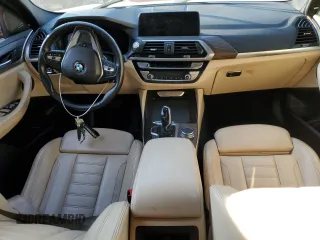 2020 BMW X4 xDrive30i with VIN 5UX2V1C05L9B34564, listed as a Copart auction lot 70014203 with 0 mi miles. Bid and sale history available at carsss.com. Image 8.